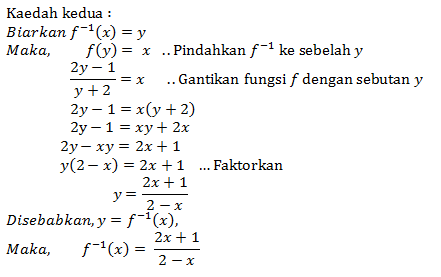 Soalan Add Math Fungsi Songsang - Virallah