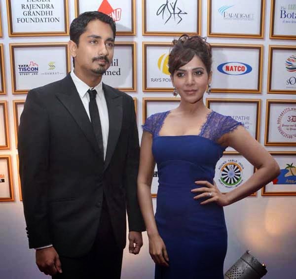 Samantha and Siddharth at Food for change charity show - Click 2 Movies