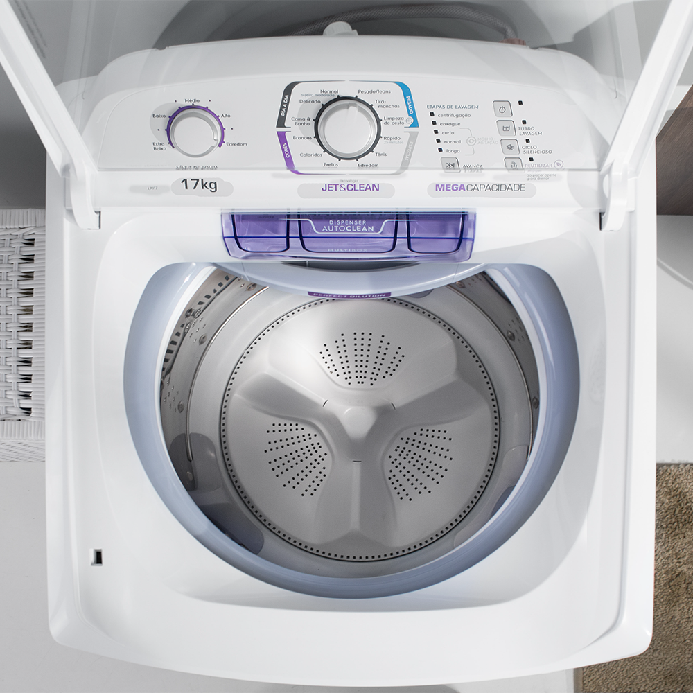 Roupa suja se lava na máquina!: Lavadora Electrolux com Sistema ...