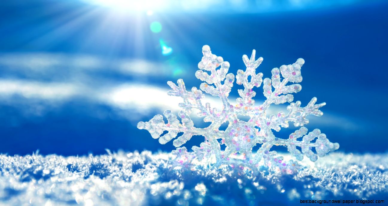 Download Wallpaper 1366x768 Snow Snowflake Winter laptop
