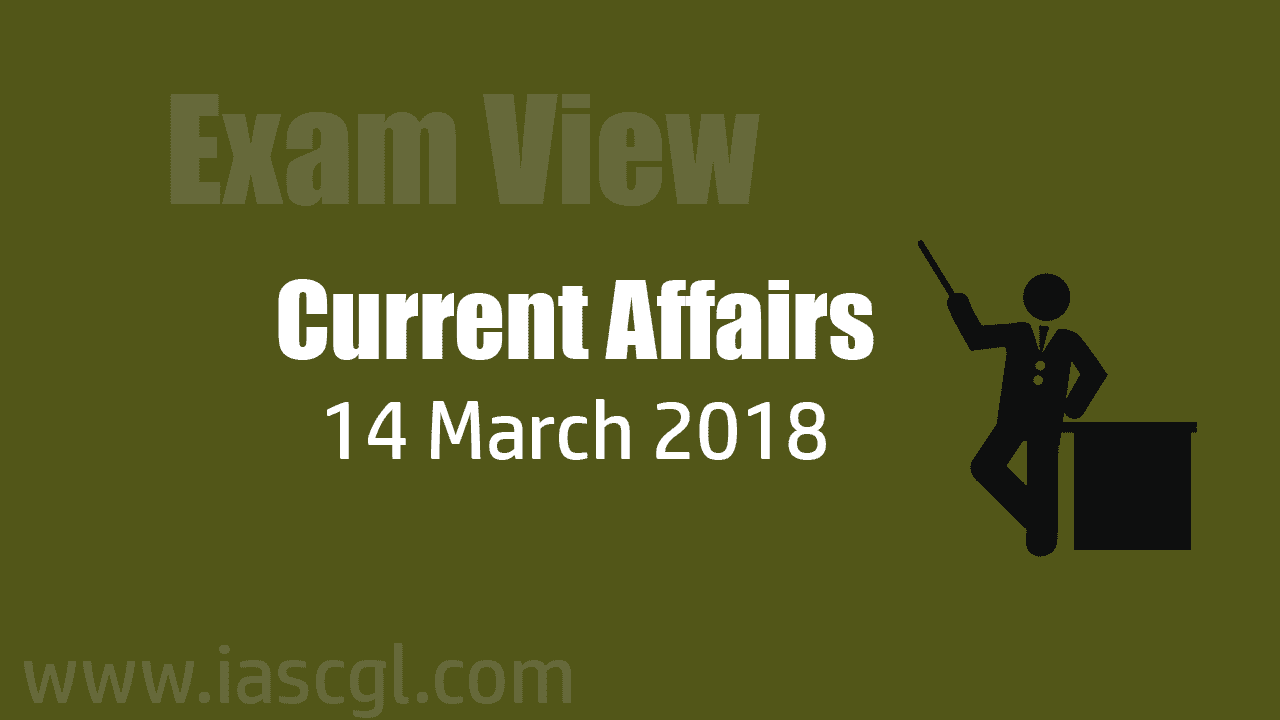 Current Affair 14 march 2018