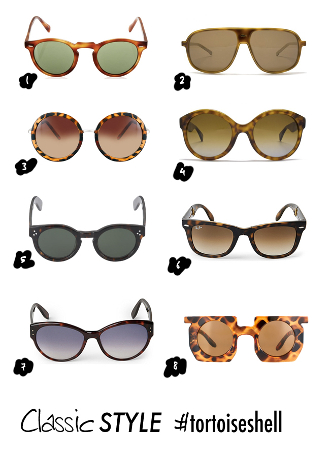 Classic Style // Tortoiseshell Sunglasses