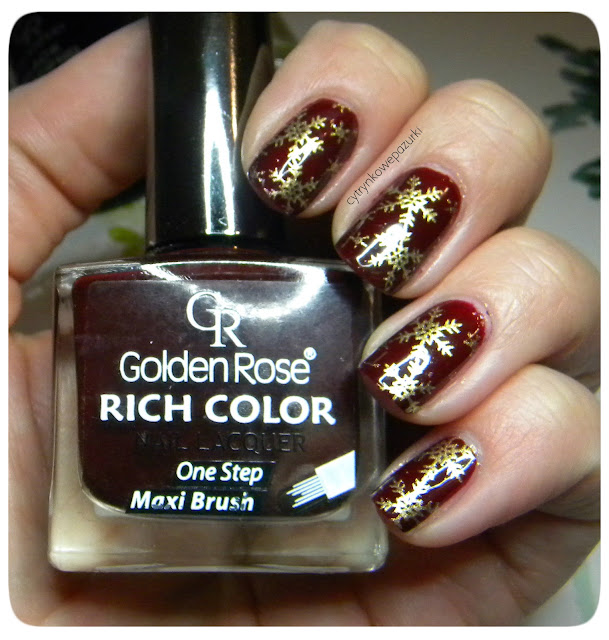 Golden Rose Rich Color30 i płytka BP-01