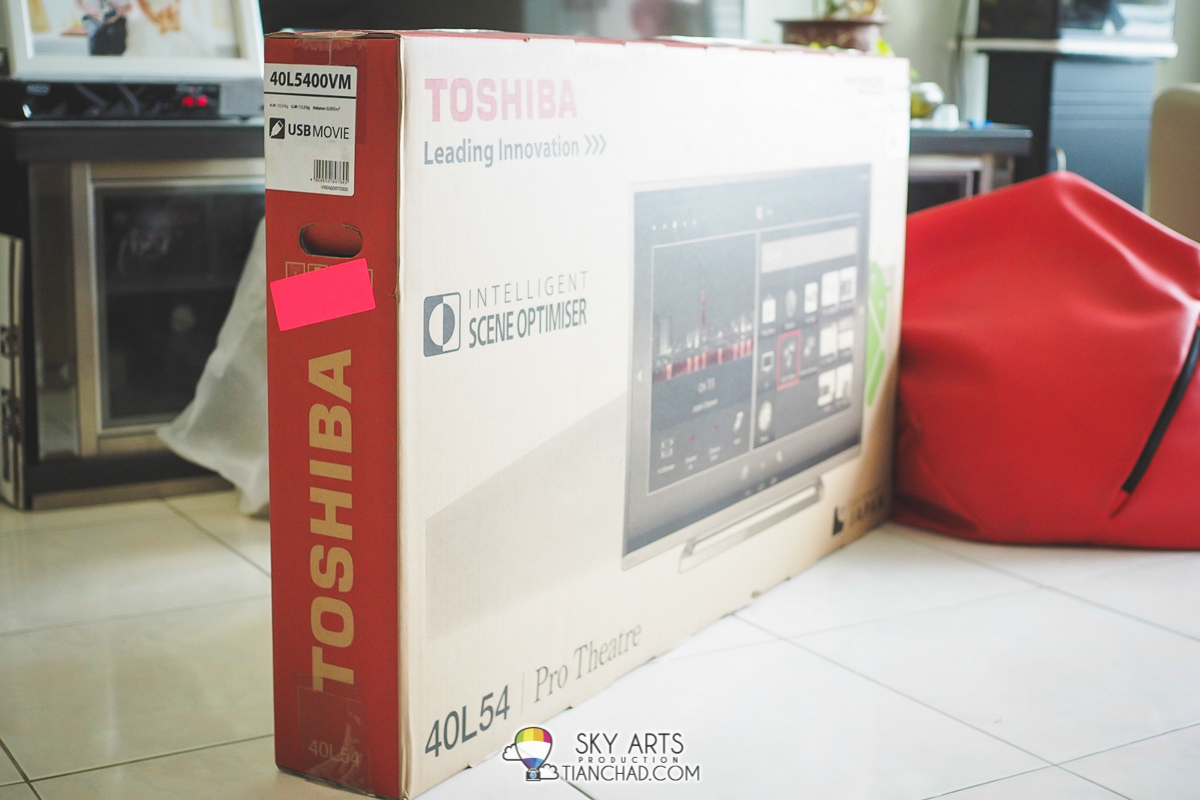 Unboxing the Toshiba Pro Theatre L5400 Series