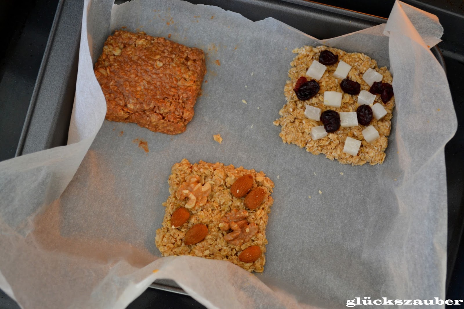 glückszauber : Müsliriegel in 3 Variationen (Nuss-, getrocknete Früchte ... glückszauber : Müsliriegel in 3 Variationen (Nuss-, getrocknete Früchte ...