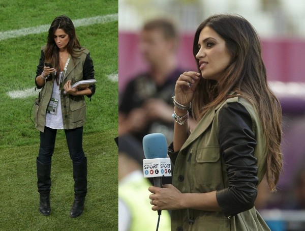 DIY BLog de costura. Chaqueta con mangas de cuero