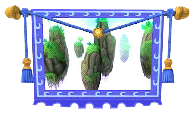 Floating Mountains Tapestry Floating Mountains Tapestry