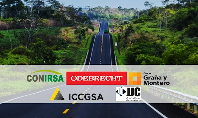 Conirsa, consorcio integrado por Odebrecht, Graña y Montero, ICCGSA y JJC.