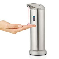 VCOO Touchless Stainless Steel Automatic Soap Dispenser