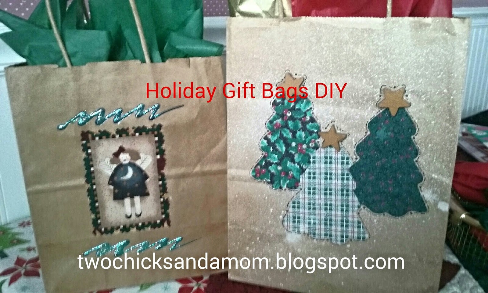 DIY Holiday Gift Bags