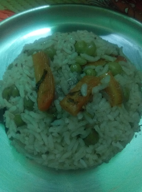 pulav recipe of Indian Food
