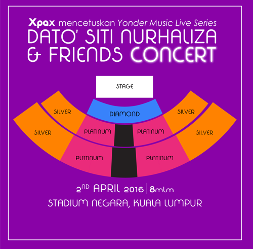 AngKONGc: Cara Untuk Dapatkan Tiket KONSERT DATO’ SITI NURHALIZA & FRIENDS