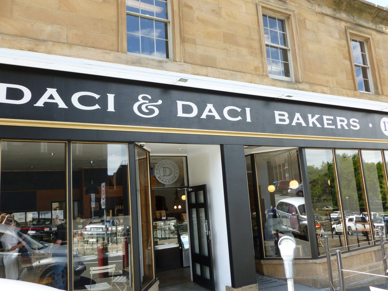 The Drill Hall Emporium new French style bakery cafe in Hobart...Daci