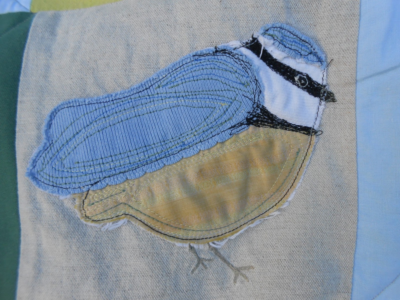 Wonky Patchwork: Bird Quilt