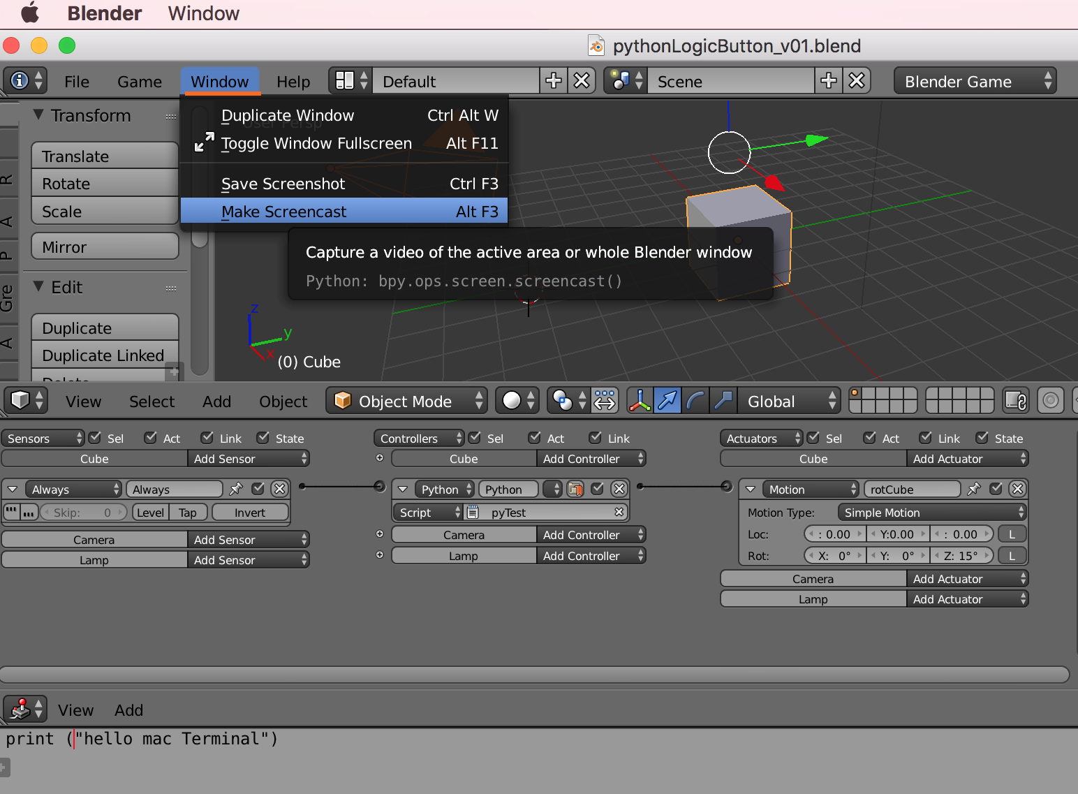 install blender mac install blender mac