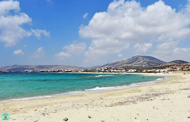 Kastraki Beach en Naxos