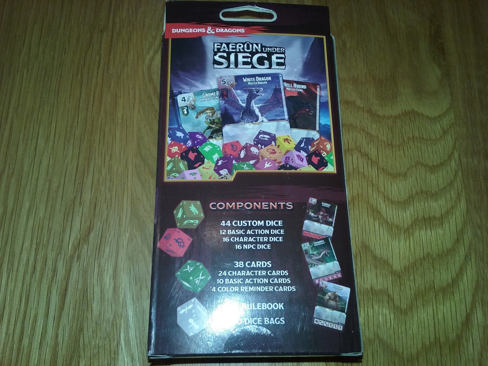 Dice Masters Dungeons & Dragons Faerun Under Siege 2 Player starter set unboxing and review.