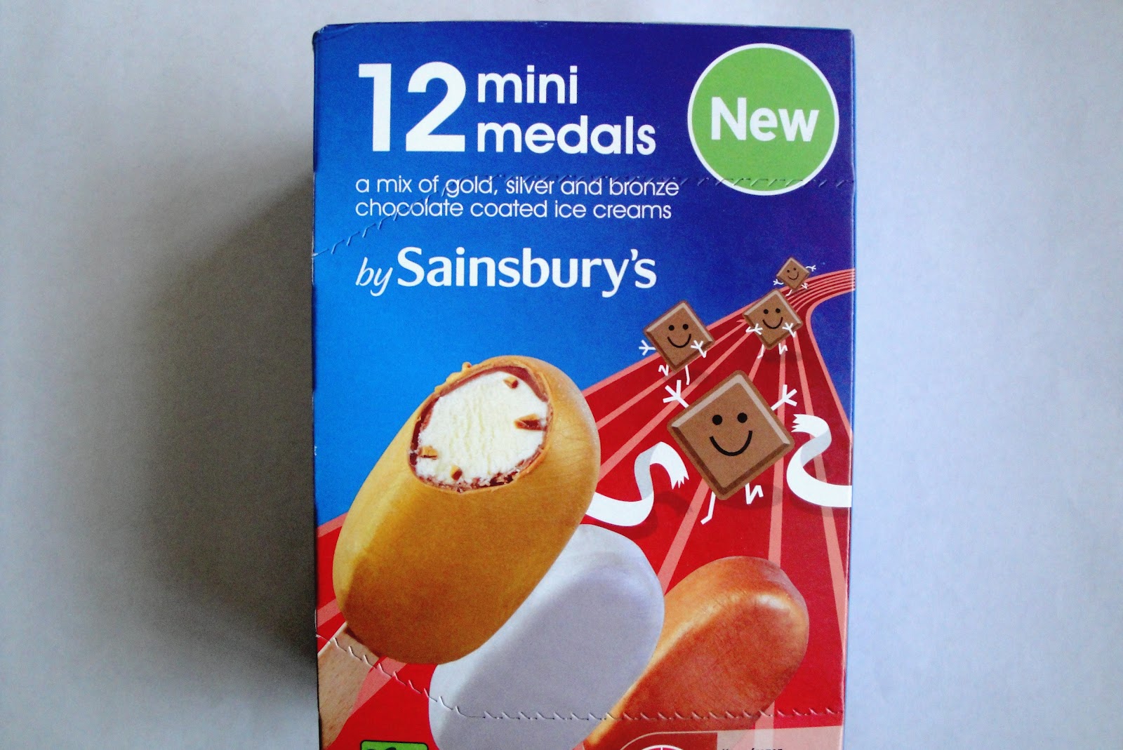Grocery Gems 12 Mini Medals Ice Creams (Sainsbury's)