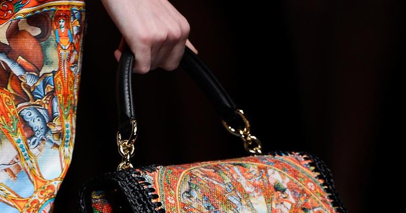 Fashion & Lifestyle: Dolce & Gabbana Bags... Spring 2013 Womenswear
