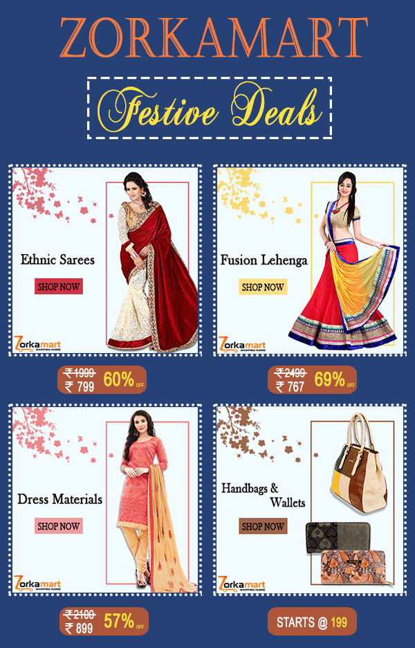 Online Shopping in India October 2016Zorkamart Pvt.Ltd is your one