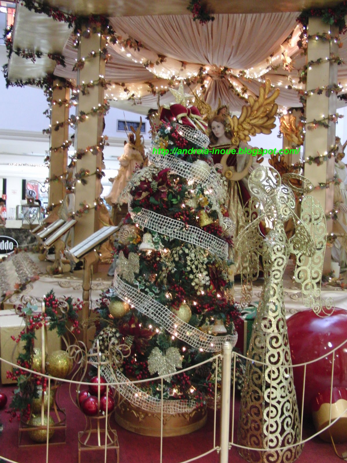 PAPIANDO Decoração Natalina Shopping Pátio Paulista.