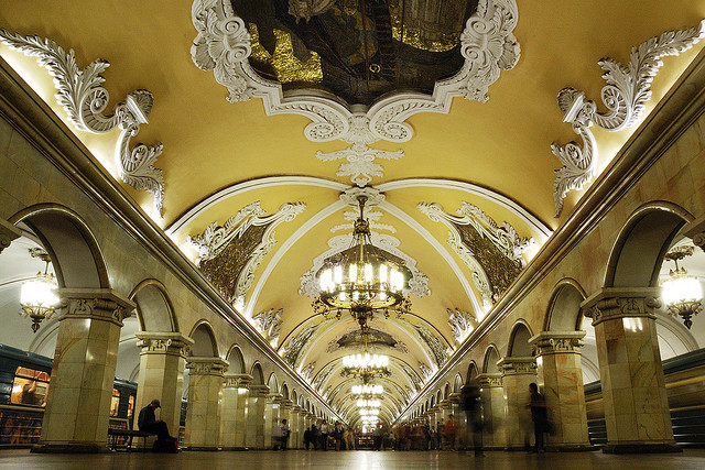 metropolitana Mosca Komsomolskaya