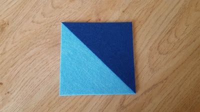 DIY Geometrical corner bookmarks - tutorial and pattern