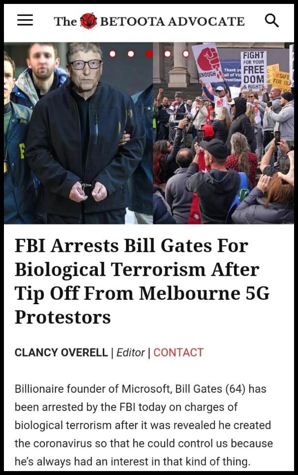 Bill gates ditangkap