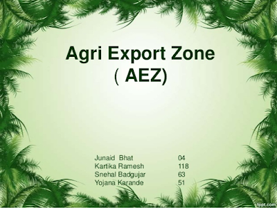 Agri Export Zones Agri+Export+Zones