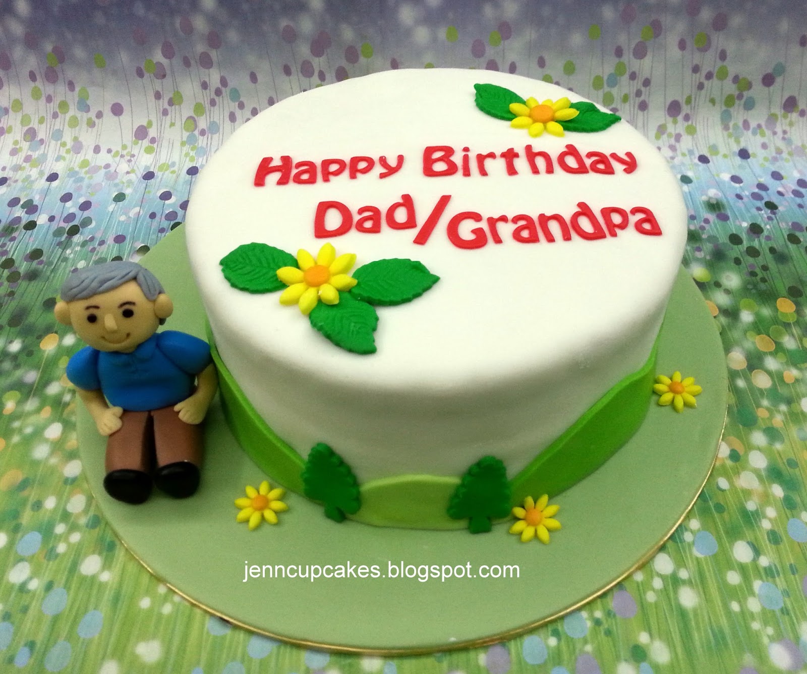 Order Cake Online | Fondant Cake for Grandparents | Winni.in | Winni.in