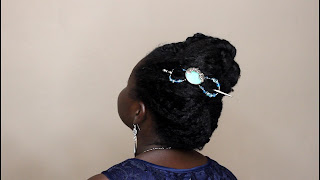 4 Homecoming Hairstyles for Natural Hair | Lilla Rose Flexi Clips GIVEAWAY 