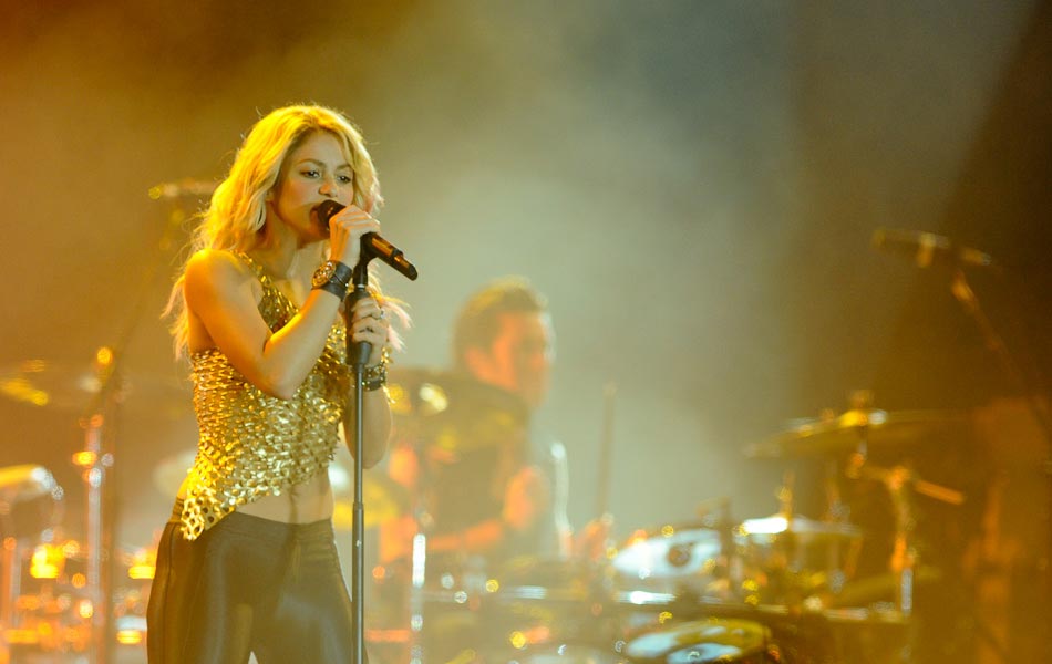 Shakira News: Fotos de shakira en Su presentacion en Rock In Rio Brasil