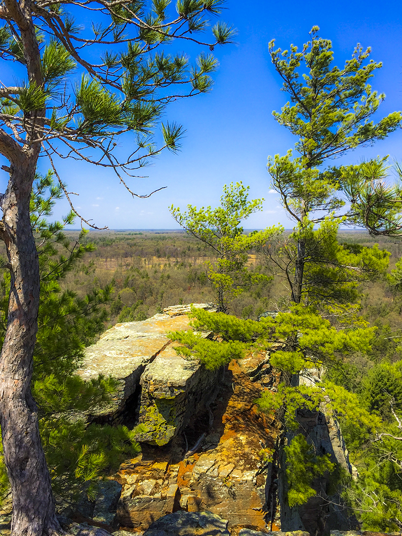 From Lone Rock at Quincy Bluff SNA in Friendship WI