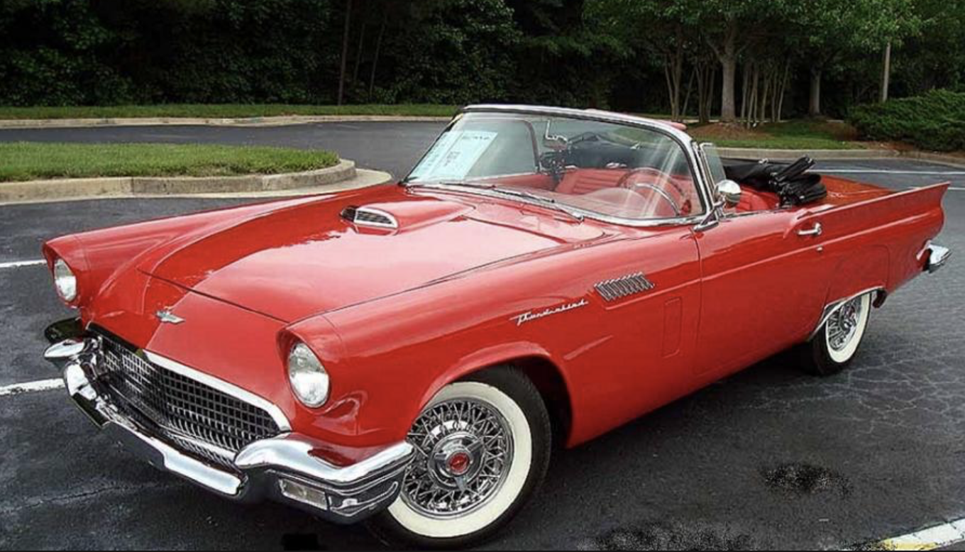 Insights and Sounds The Classic Red TBird