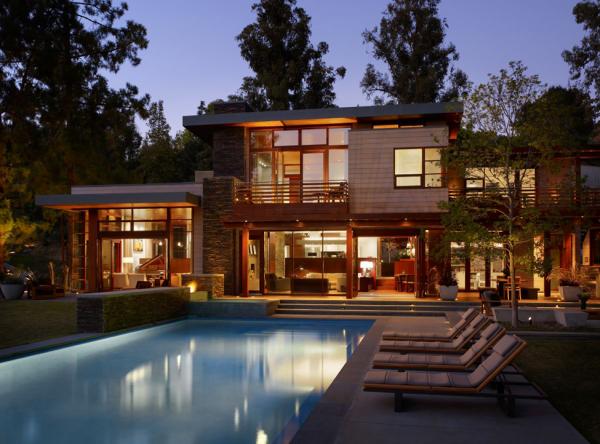 Luxury custom Villa in Brentwood, Los Angeles, California