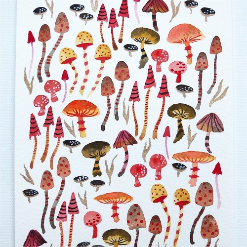 My Owl Barn Shelley Aldrich's Vibrant Watercolor Paintings