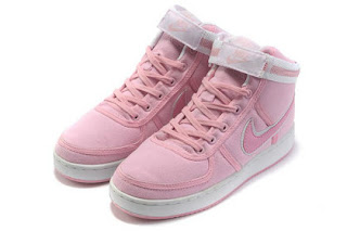 womens nike high tops pink