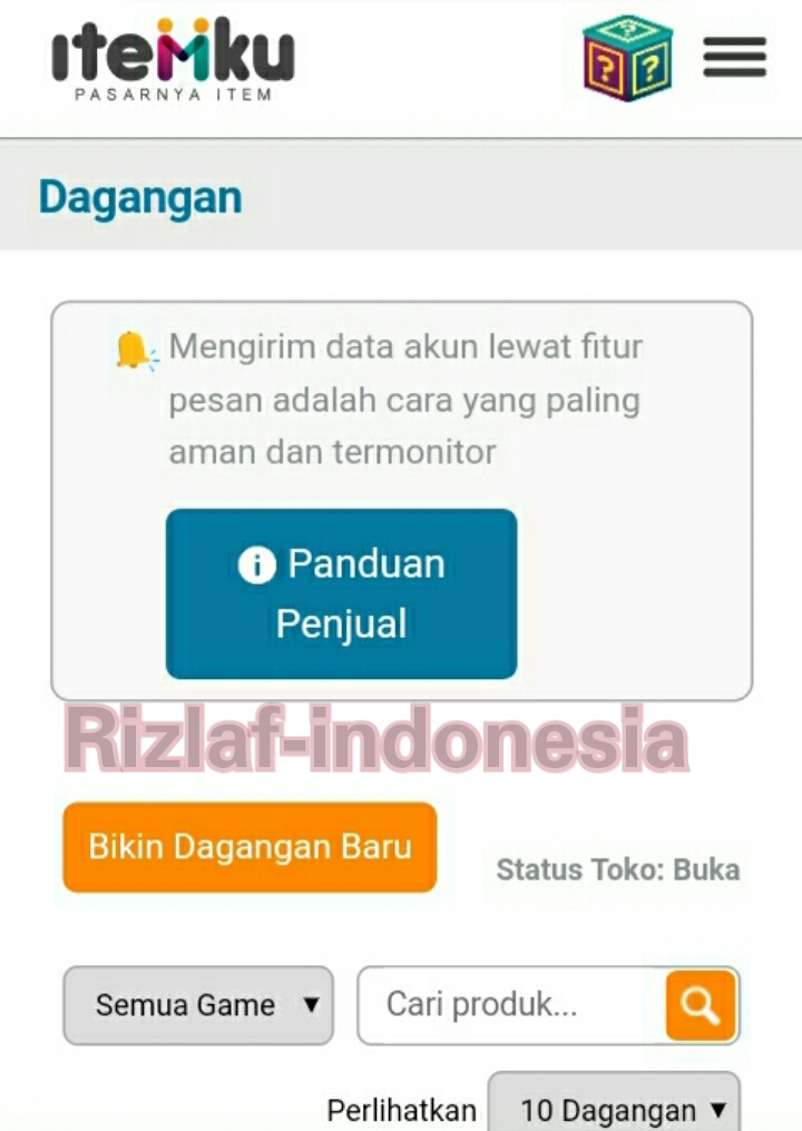 Cara Dan Metode Jual Beli Akun Geme Online Di Indonesia
