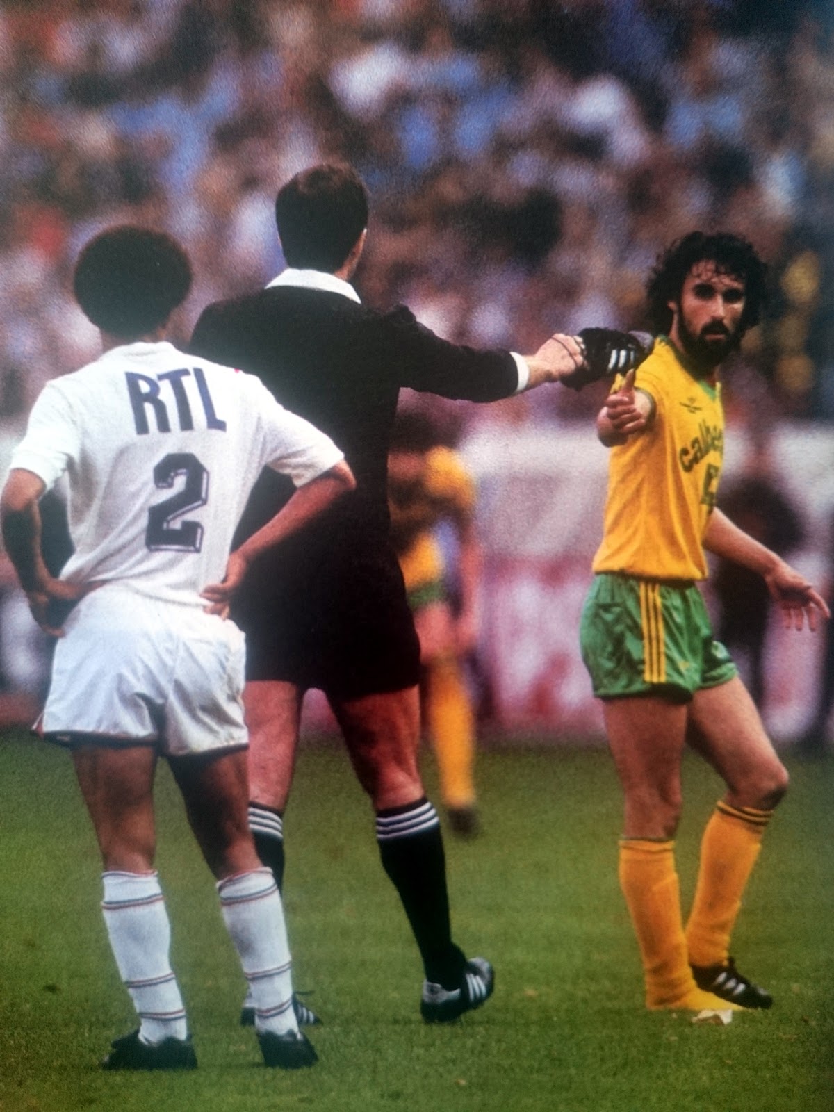 Finale coupe de France 1983. PSGNANTES. THE VINTAGE FOOTBALL CLUB
