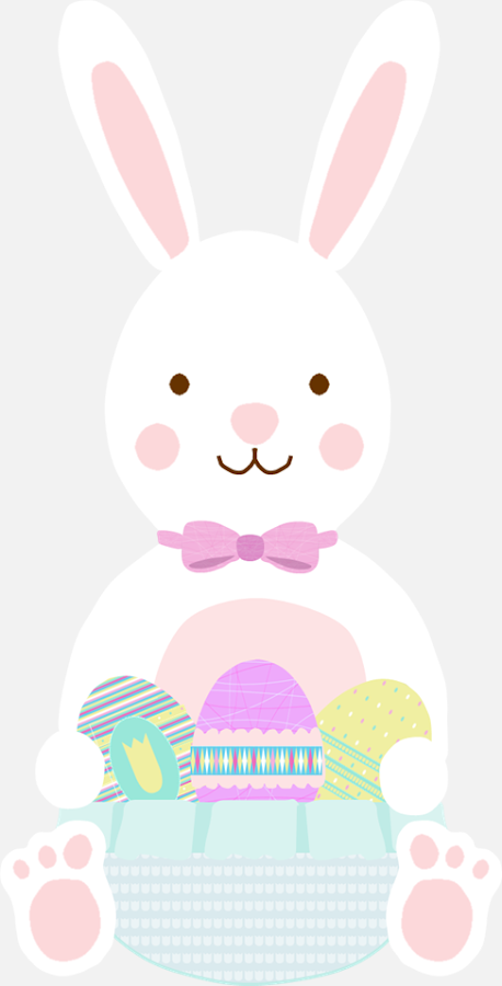 dibujo conejo de Pascua