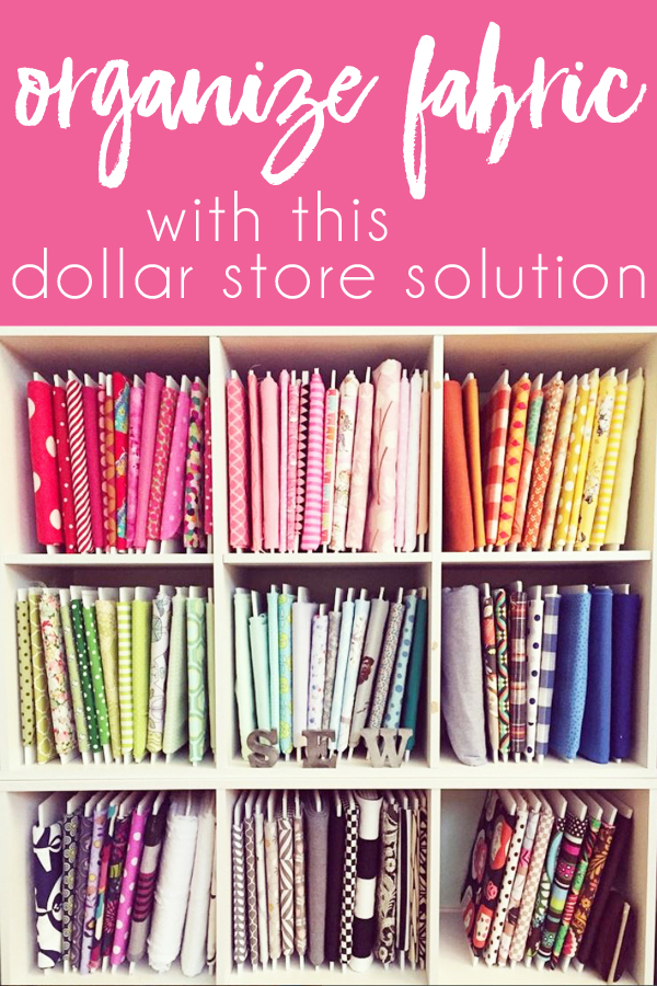 Budget Friendly Sewing Room Organization Ideas Blue I Style Fabric Storage Ideas