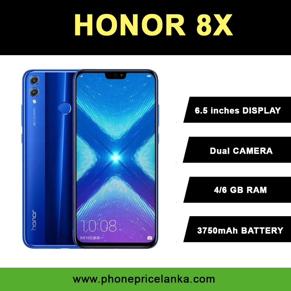 Huawei Honor 8x Price In Sri Lanka