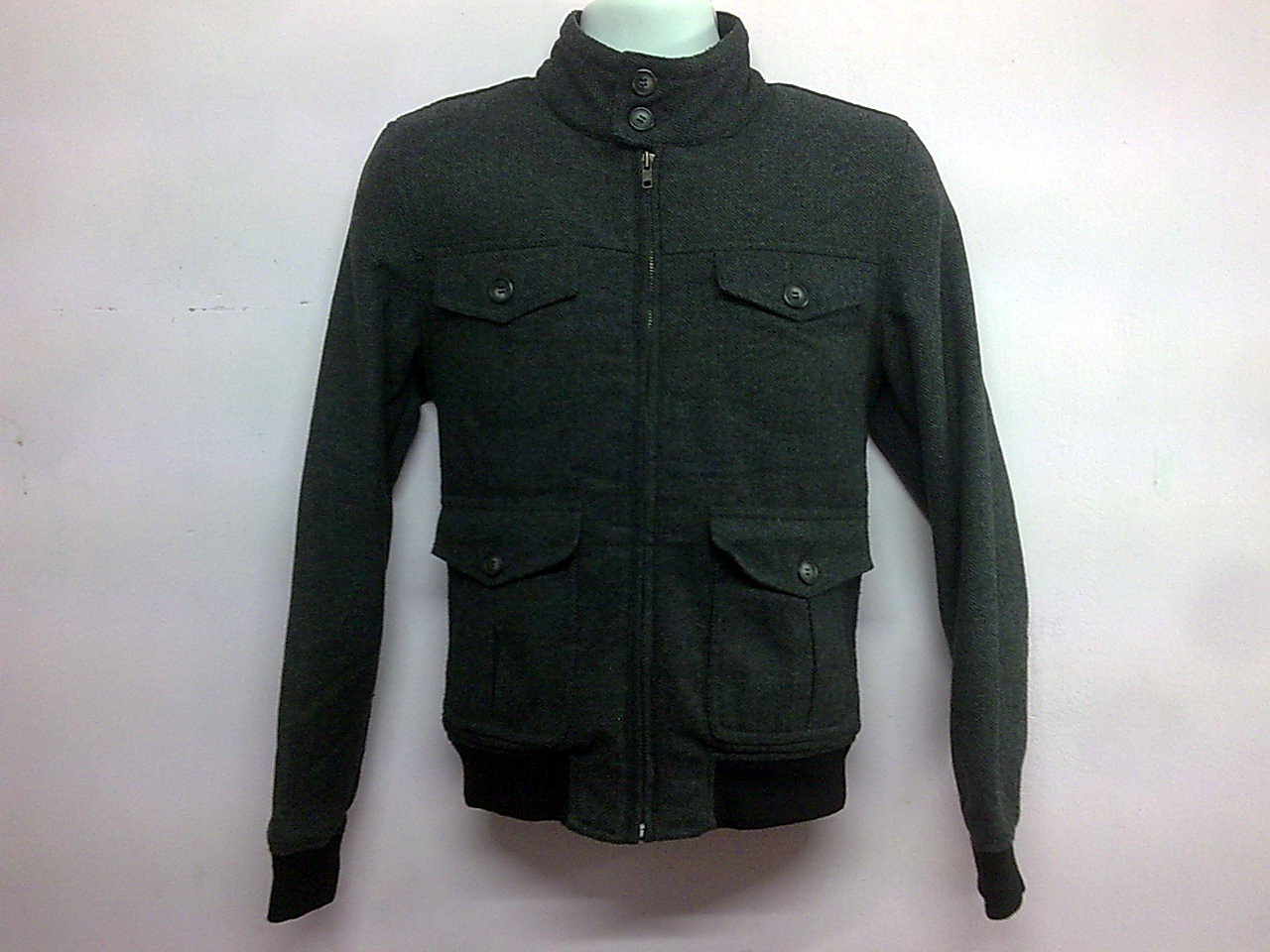 TOPMAN DARK GREY MILITARY JACKET SIZE S (SOLD) different class bundle