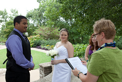 Wedding Ceremony at Bee Tree Park