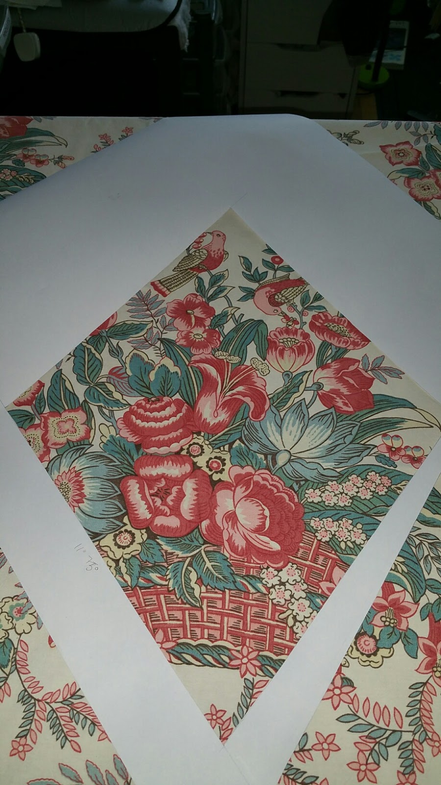 Feather On A Wire Starting Jane Austen coverlet/quilt