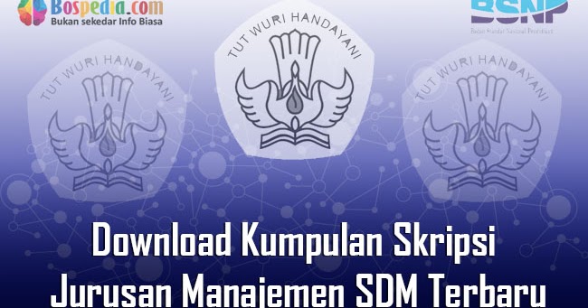 Lengkap Download Kumpulan Skripsi Untuk Jurusan Manajemen Sdm Terbaru Bospedia