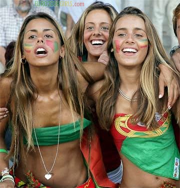 Mundial Brasil 2014 World Cup: mujeres más hermosas, lindas, bellas. Sexy girls, chicas guapas. Aficionadas bonitas Portugal garota portuguesas