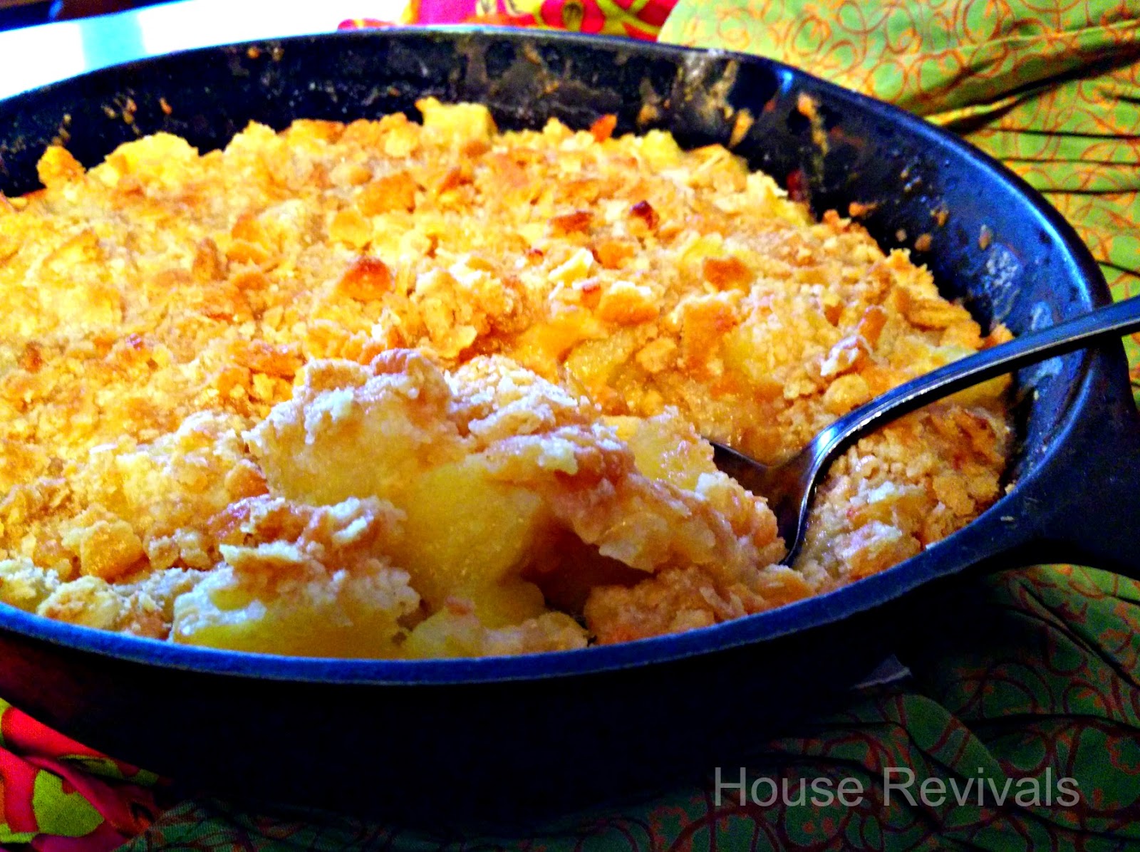 Enjoy your Hot Pineapple Casserole! It just doesn't get any easier than