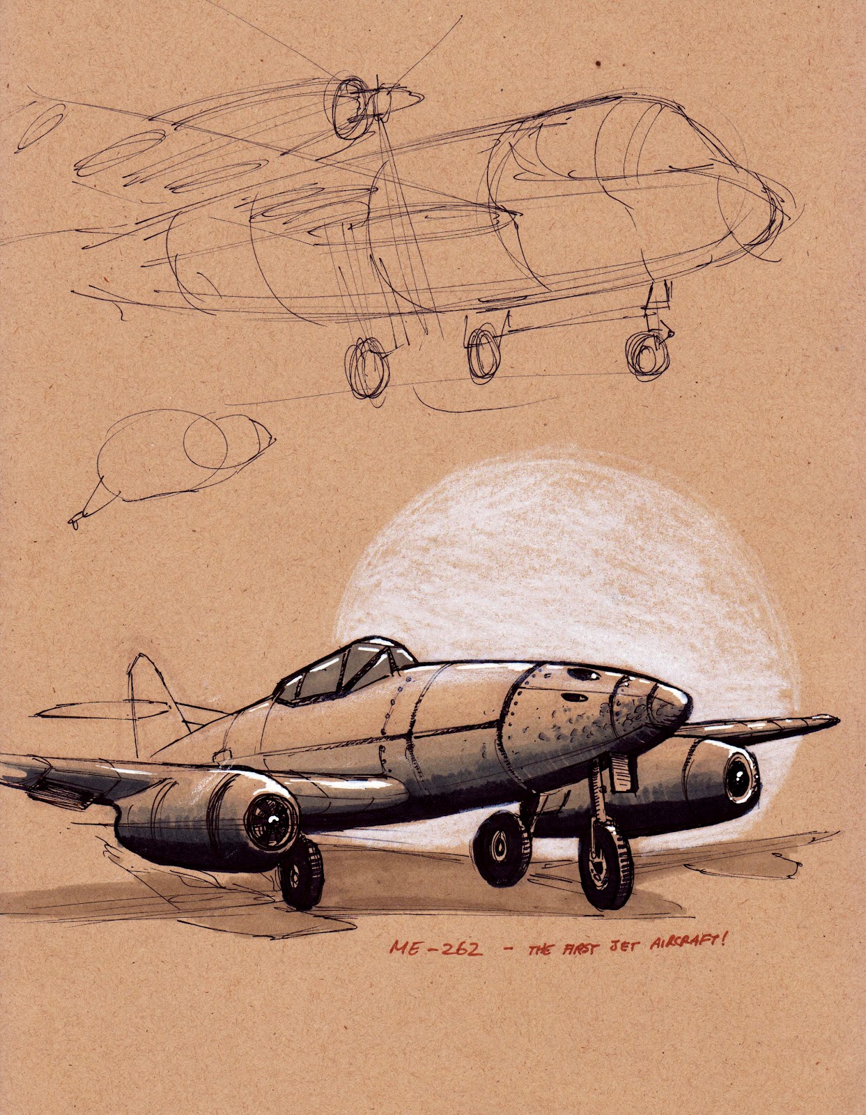 Plane Reference Scetch Tyler Chow: Dynamic Sketching - Week 9 - Planes