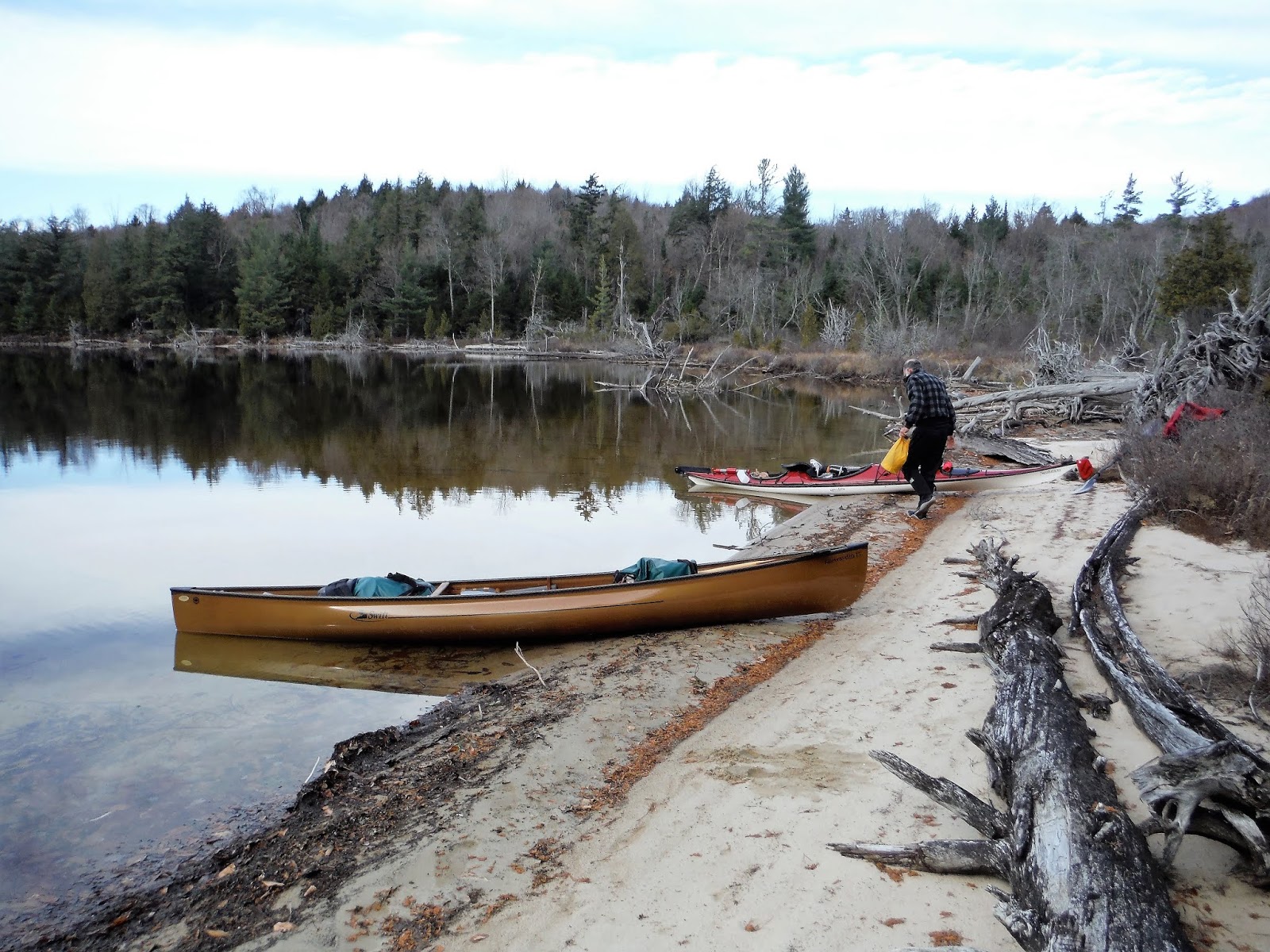 FORKED LAKE canoeing & camping, Adirondack Park, NY.